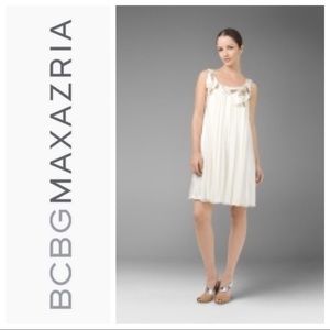 BCBGMaxAzria Silk Charmeuse Dress